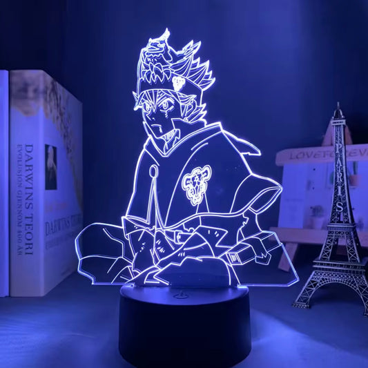 Veilleuse 3D Black Clover